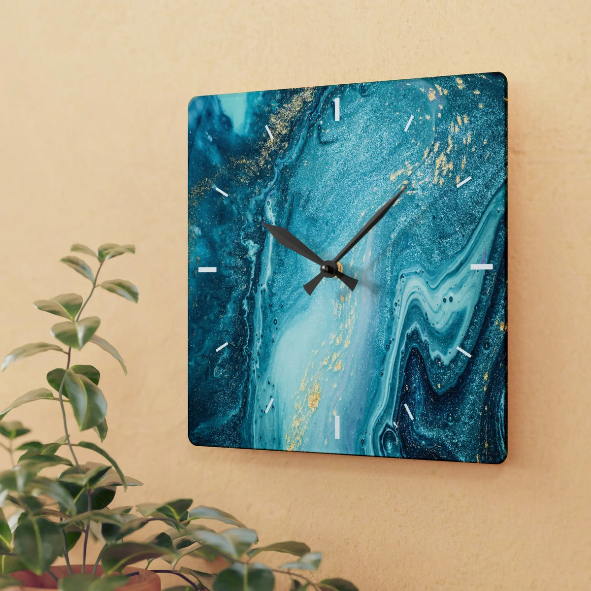 Ten Peak (Candide) Acrylic Wall Clock - Graphic Jaw