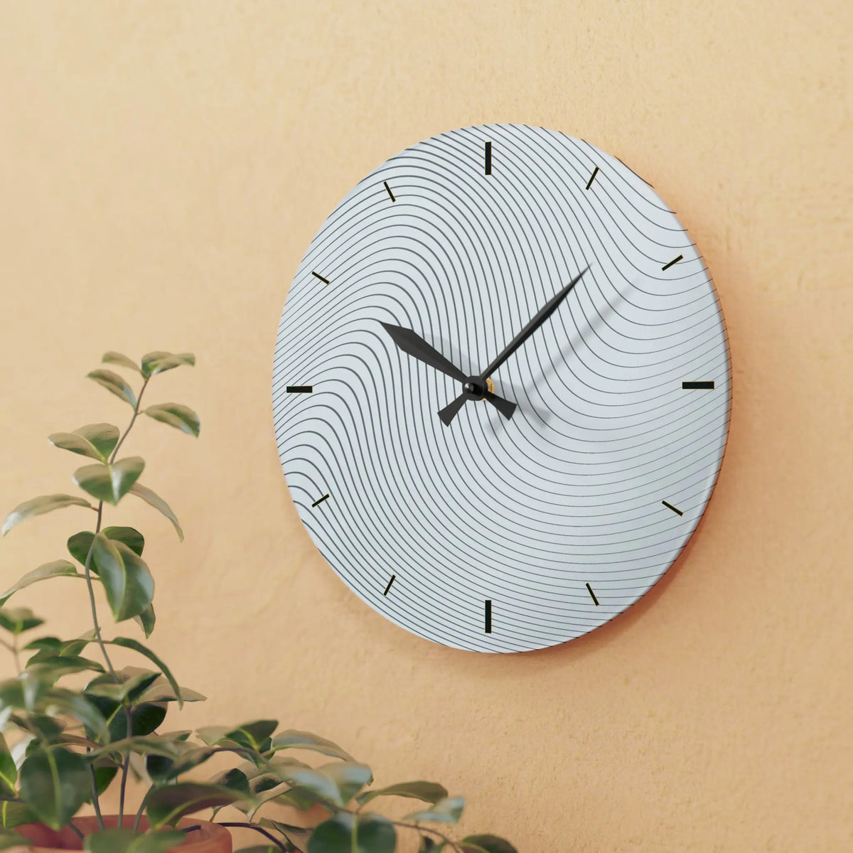 Sonsy Royale Acrylic Wall Clock - Graphic Jaw