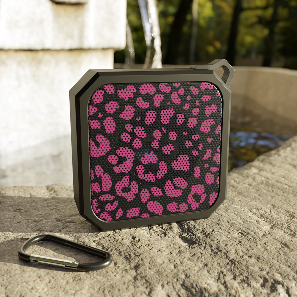 Pink Cheetah Outdoor Bluetooth Speaker