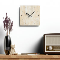 White Marble Acrylic Wall Clock