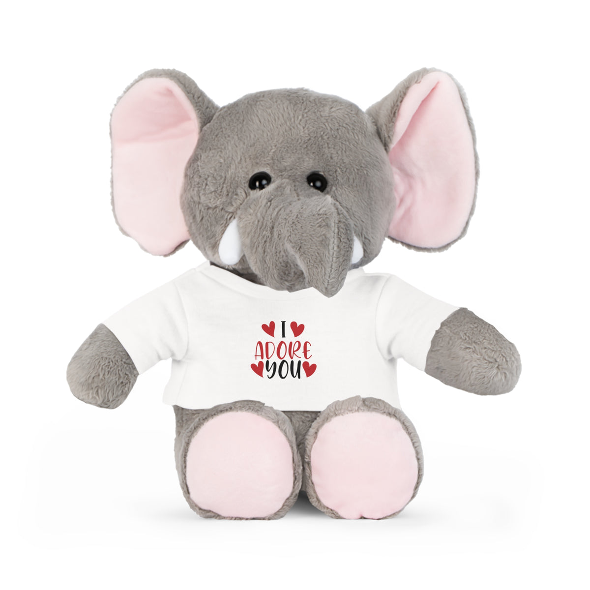 I Adore You Stuffed Animal - Graphic Jaw