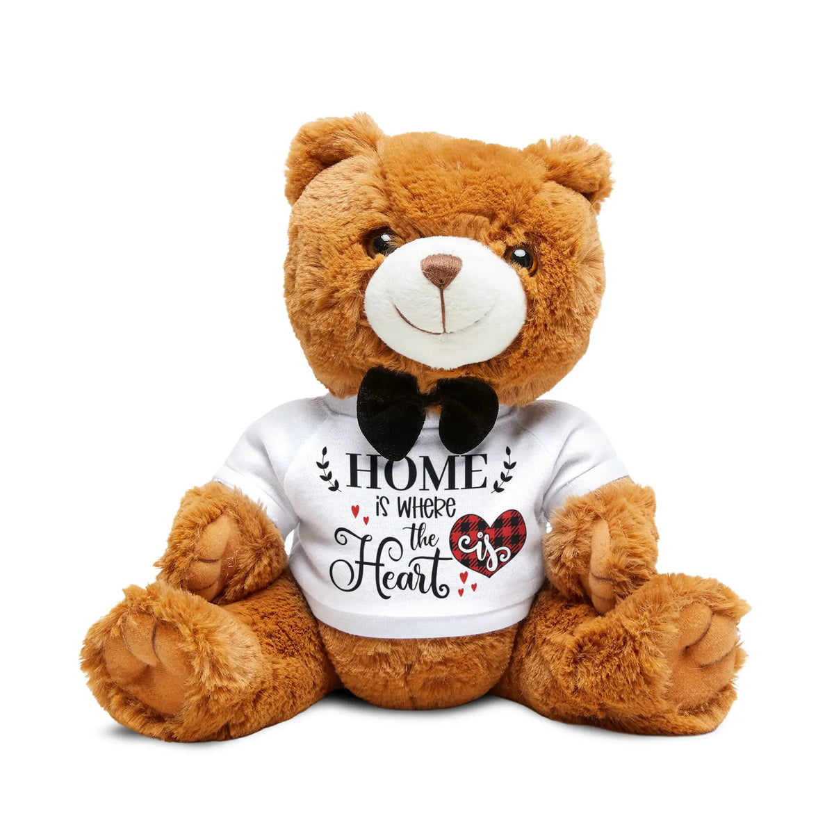 Home Is Where The Heart Is Teddy Bear - Graphic Jaw