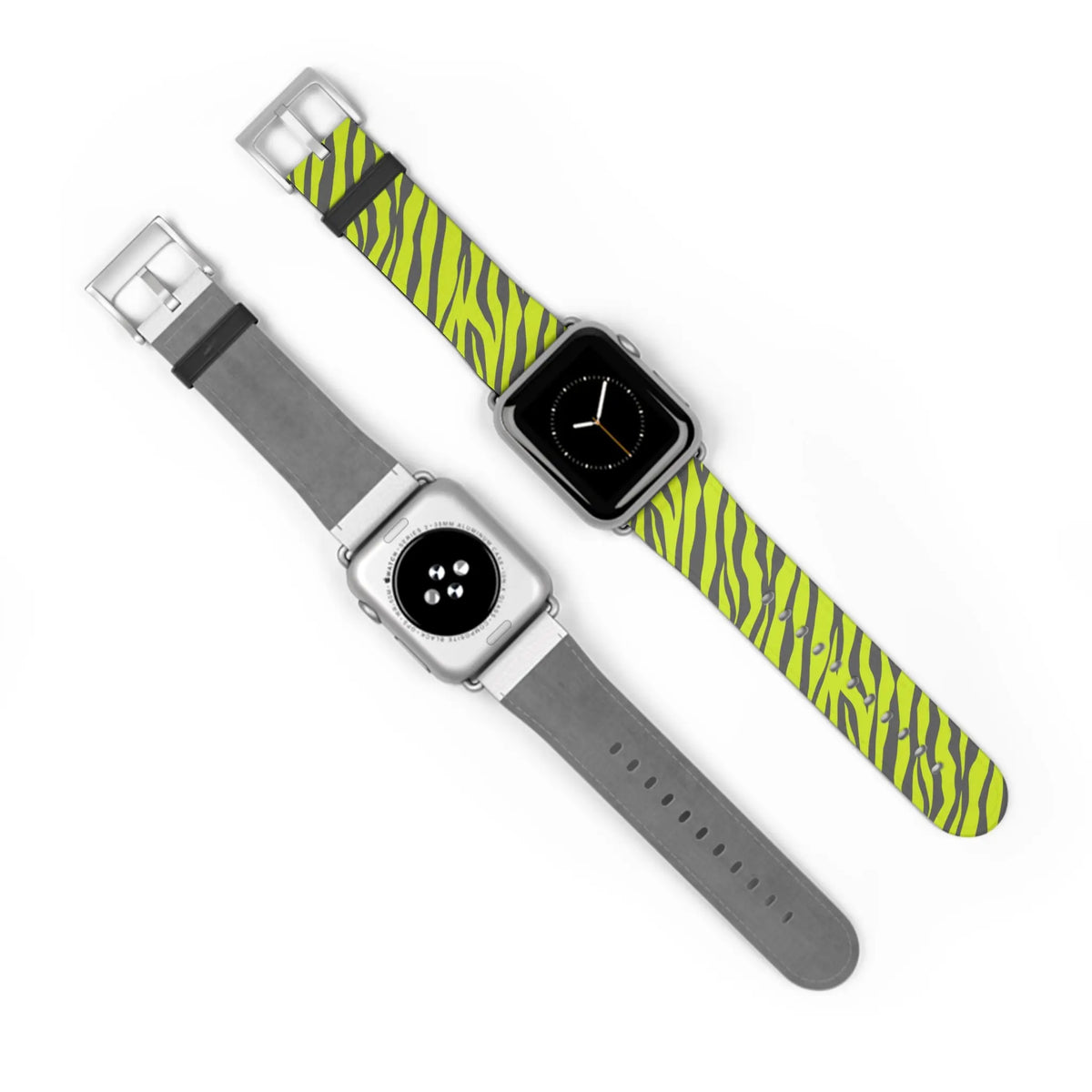 Chartreuse Tiger Watch Band - Graphic Jaw