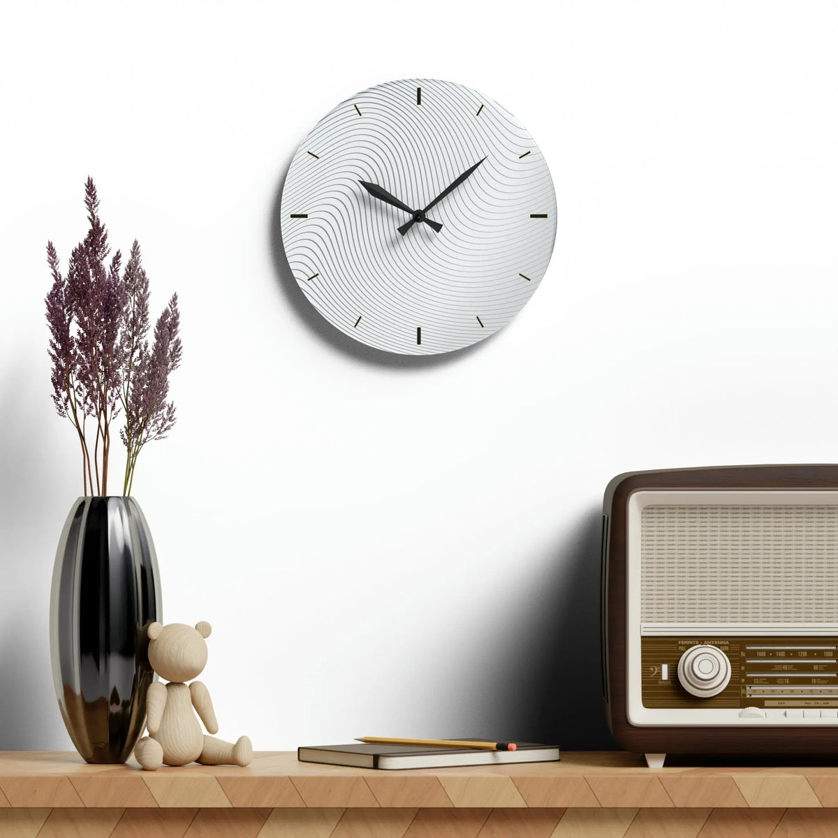 Sonsy Royale Acrylic Wall Clock - Graphic Jaw