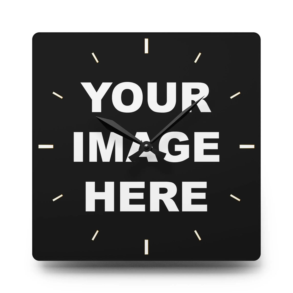 Personalized Acrylic Wall Clock - Graphic Jaw