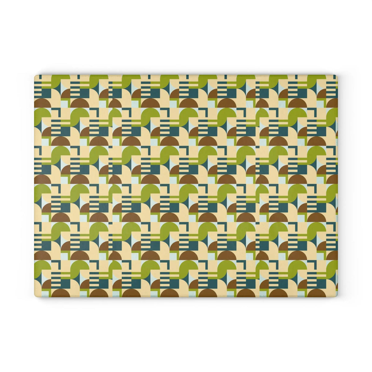 Mc'Euclids Avocado Glass Cutting Board - Graphic Jaw