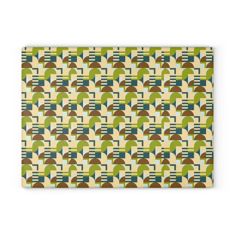 Mc'Euclids Avocado Glass Cutting Board - Graphic Jaw