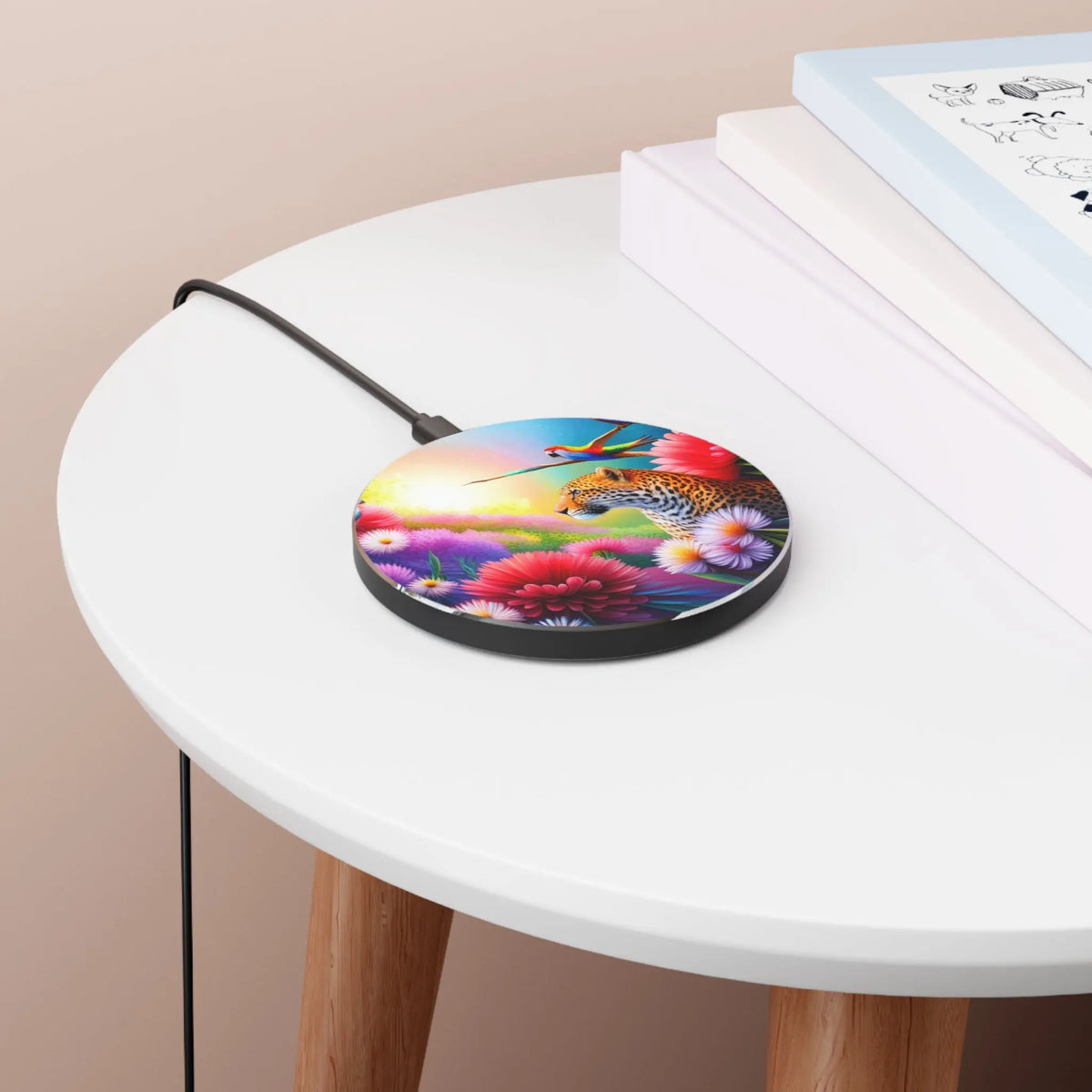 Leopard's Paradise Wireless Charger - Graphic Jaw