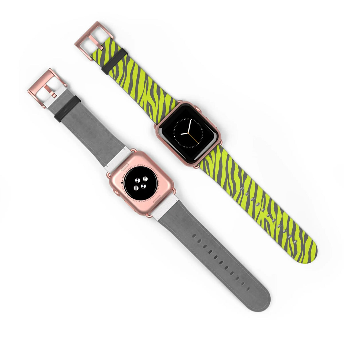 Chartreuse Tiger Watch Band - Graphic Jaw