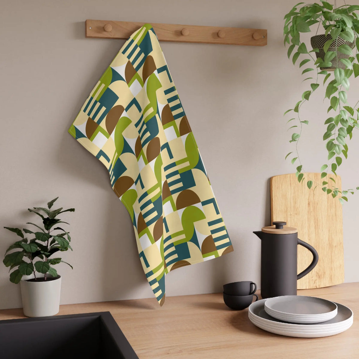 Mc'Euclids Avocado Kitchen Towel - Graphic Jaw
