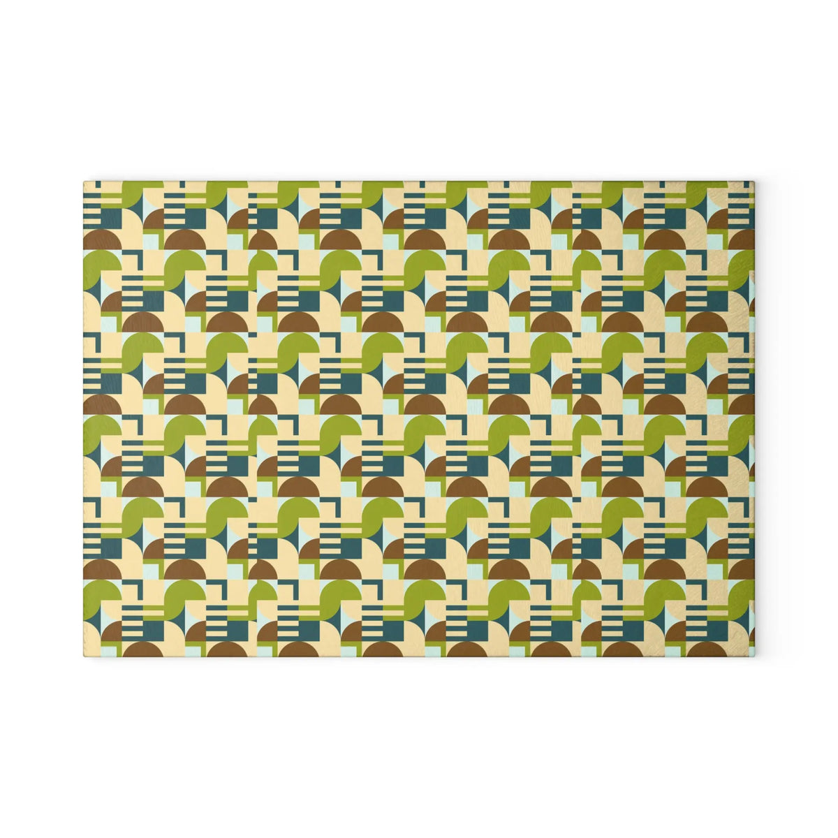 Mc'Euclids Avocado Glass Cutting Board - Graphic Jaw