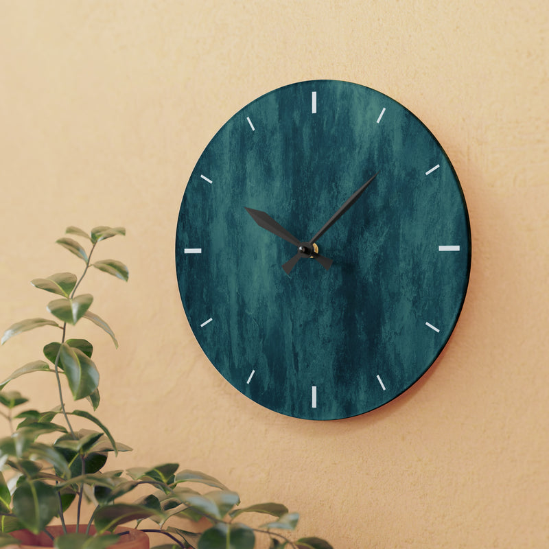 DyeLave Acrylic Wall Clock