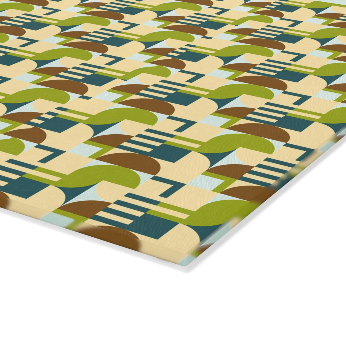 Mc'Euclids Avocado Glass Cutting Board - Graphic Jaw