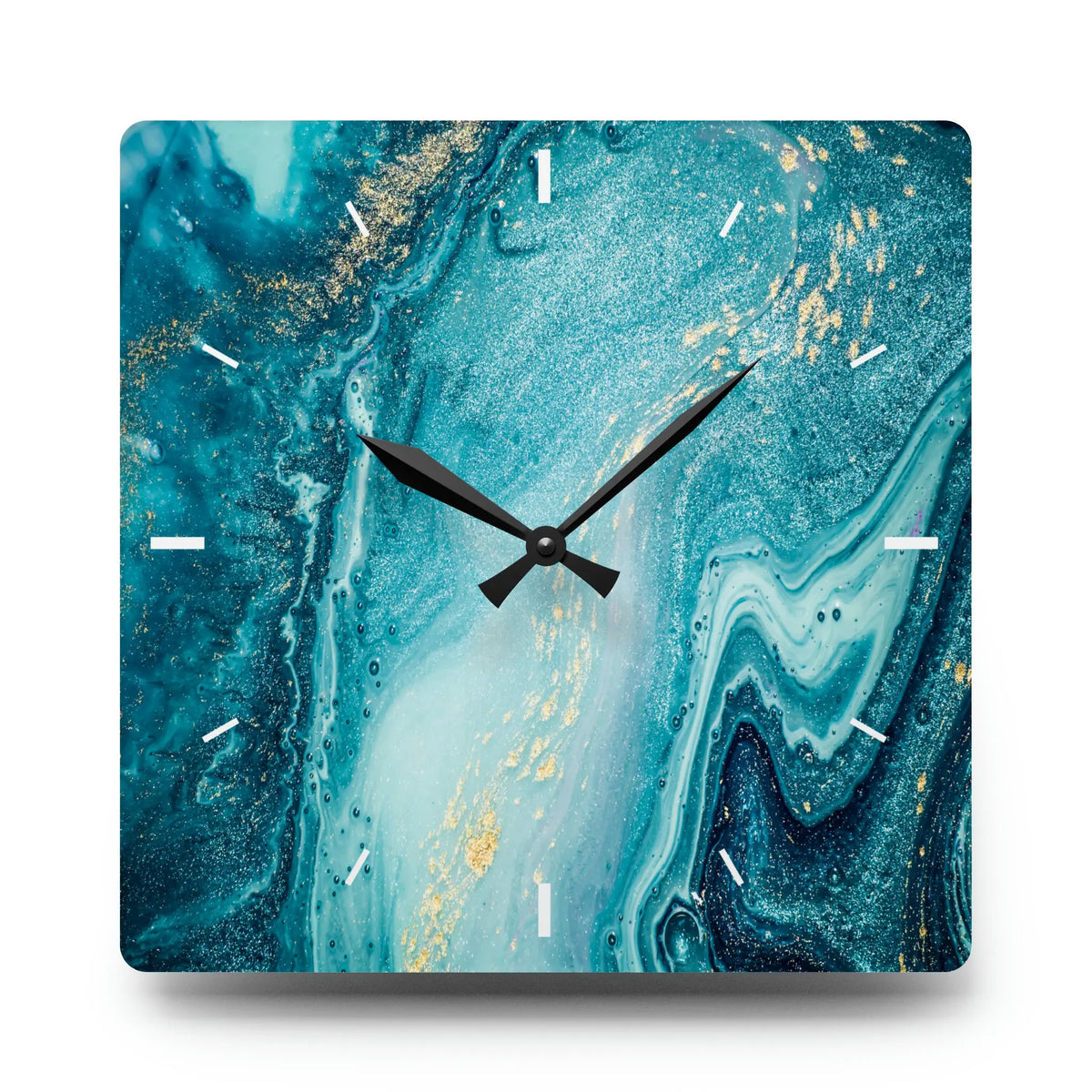 Ten Peak (Candide) Acrylic Wall Clock - Graphic Jaw