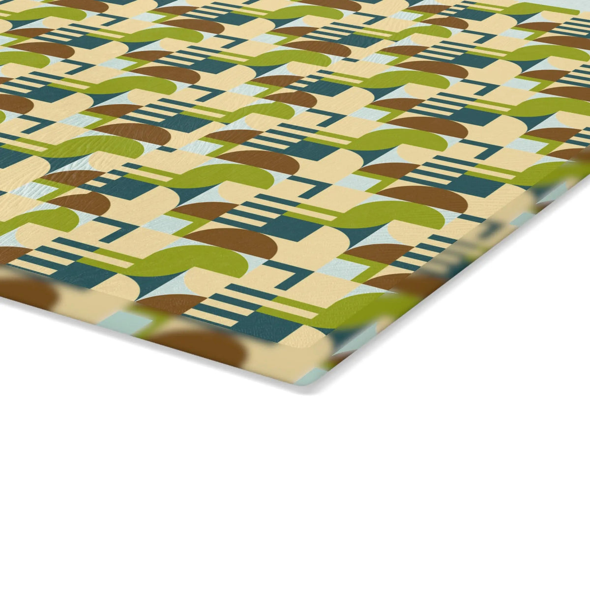 Mc'Euclids Avocado Glass Cutting Board - Graphic Jaw