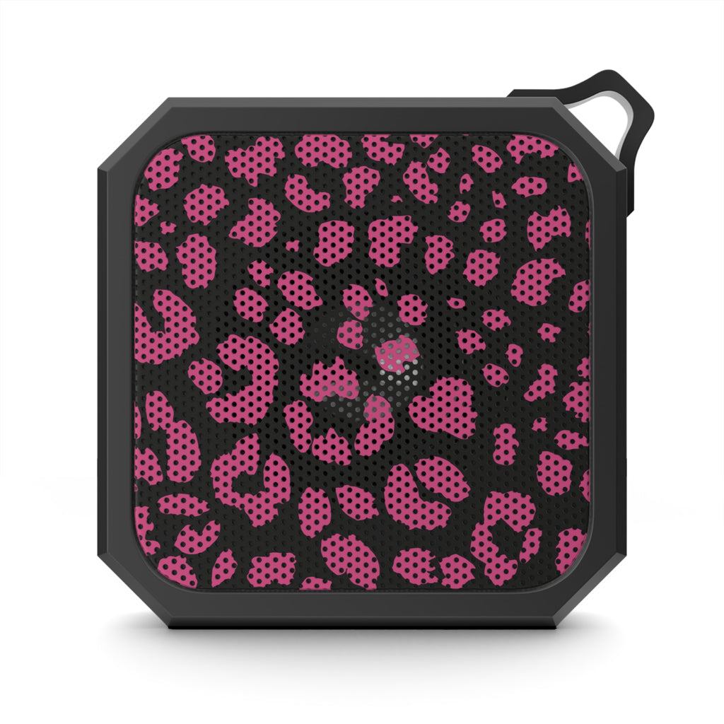 Pink Cheetah Outdoor Bluetooth Speaker