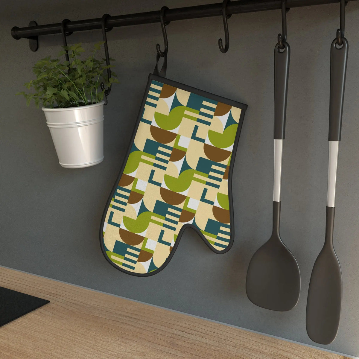 Mc'Euclids Avocado Oven Glove - Graphic Jaw