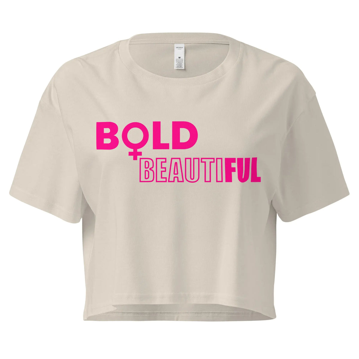 Bold + Beautiful Crop Tee