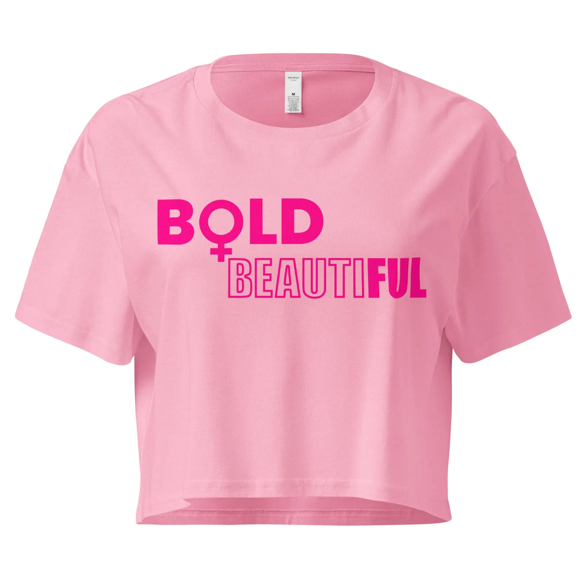 Bold + Beautiful Crop Tee