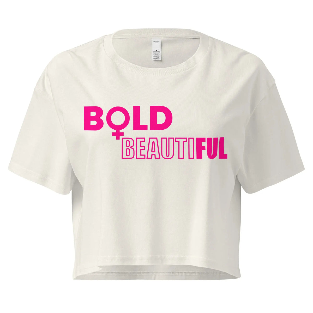 Bold + Beautiful Crop Tee