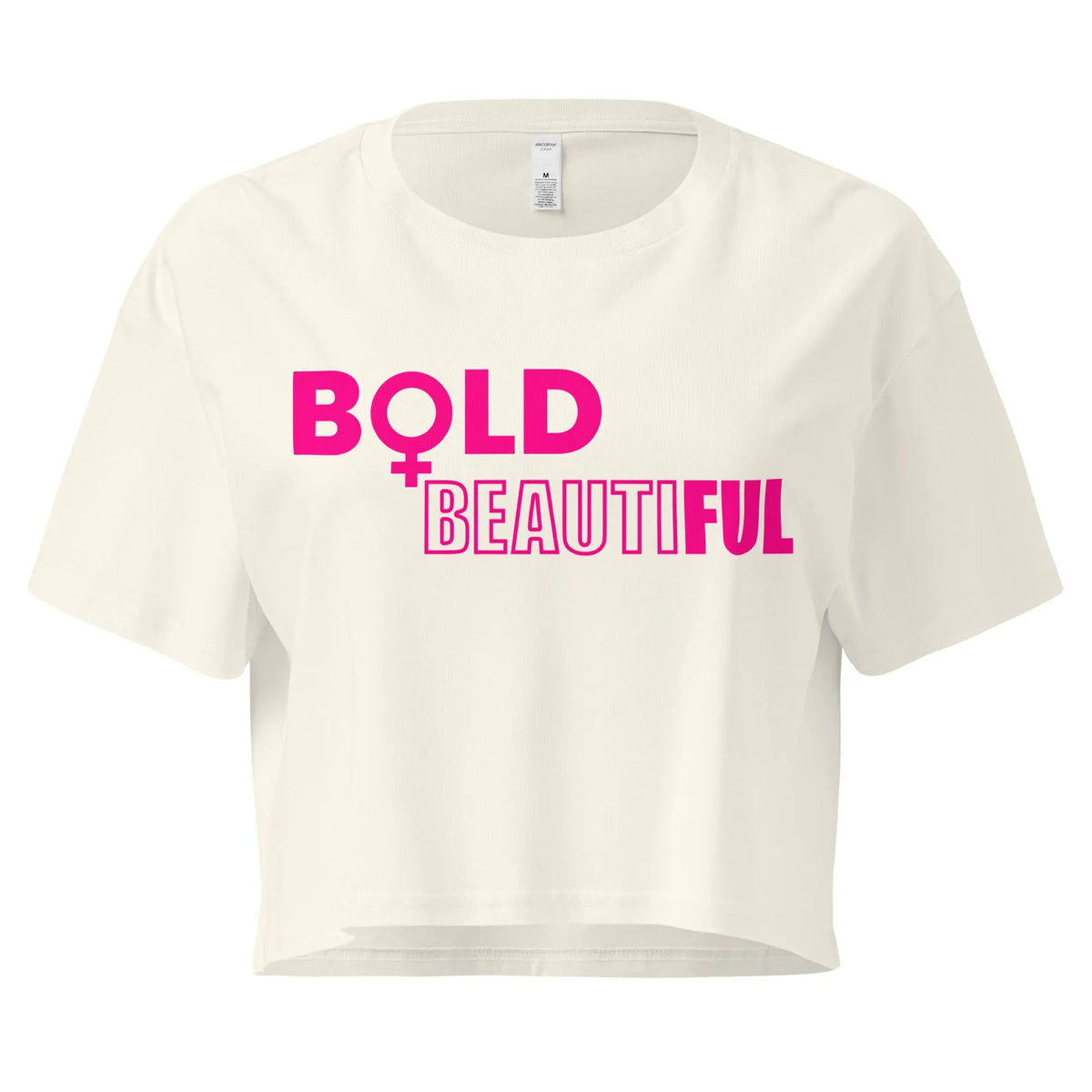 Bold + Beautiful Crop Tee