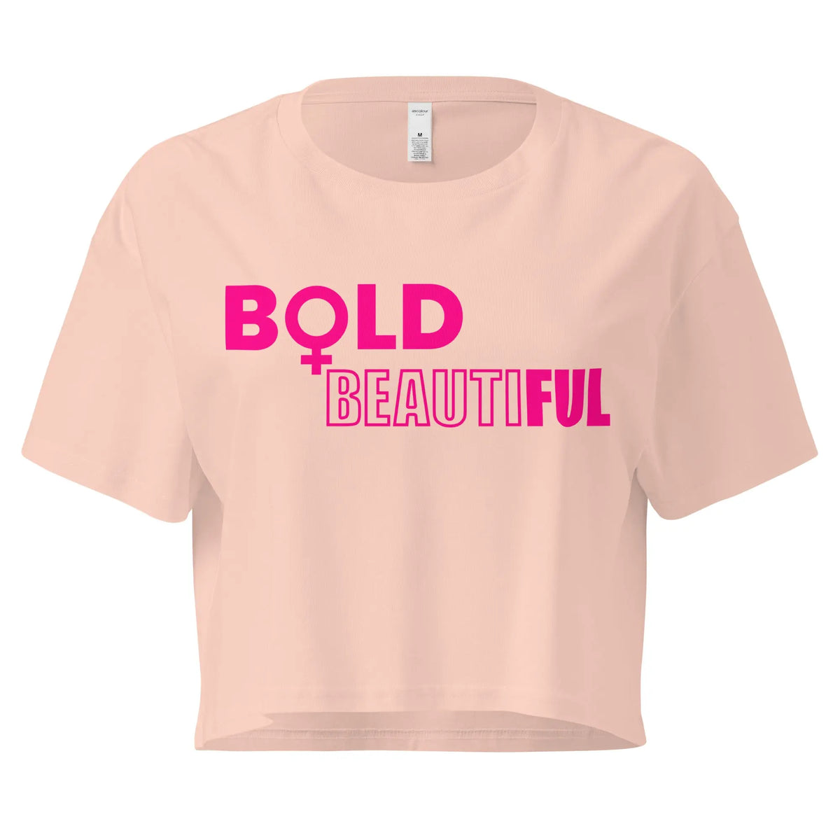 Bold + Beautiful Crop Tee