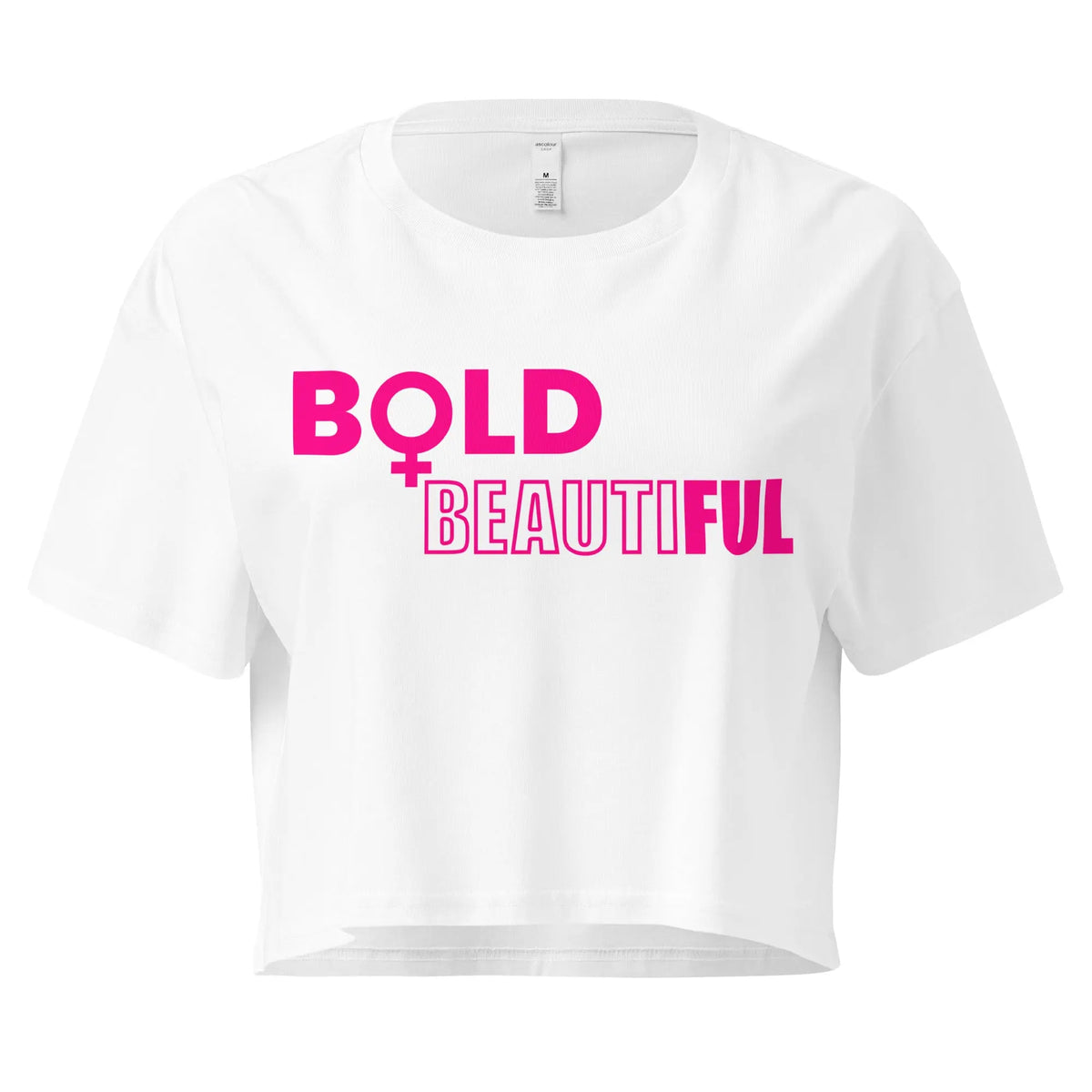 Bold + Beautiful Crop Tee