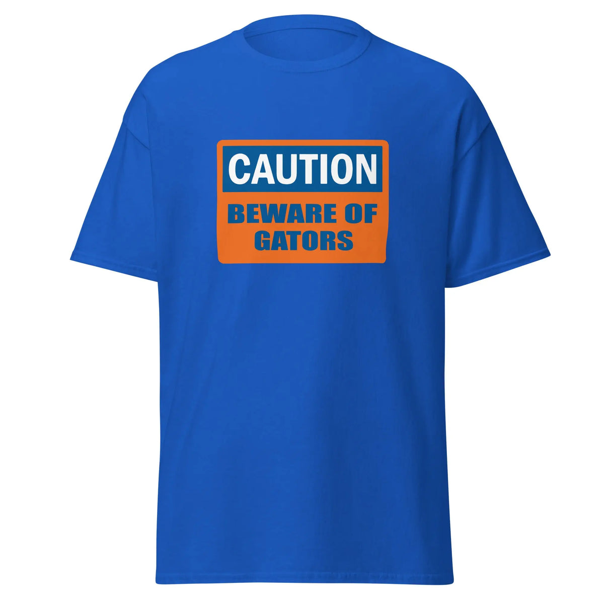 Florida Beware of Gators Blue T-shirt