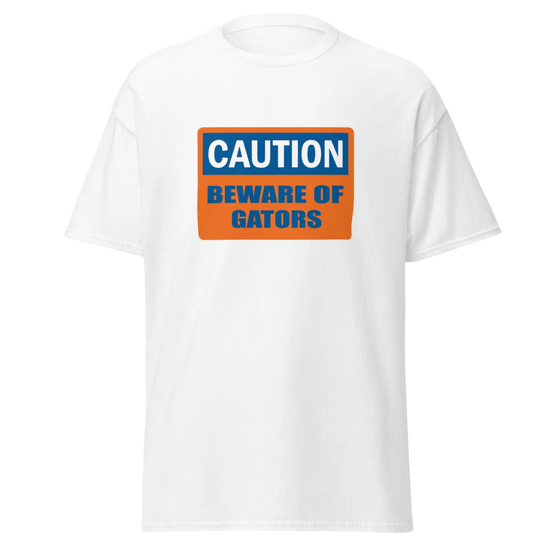 Florida Beware of Gators White T-shirt