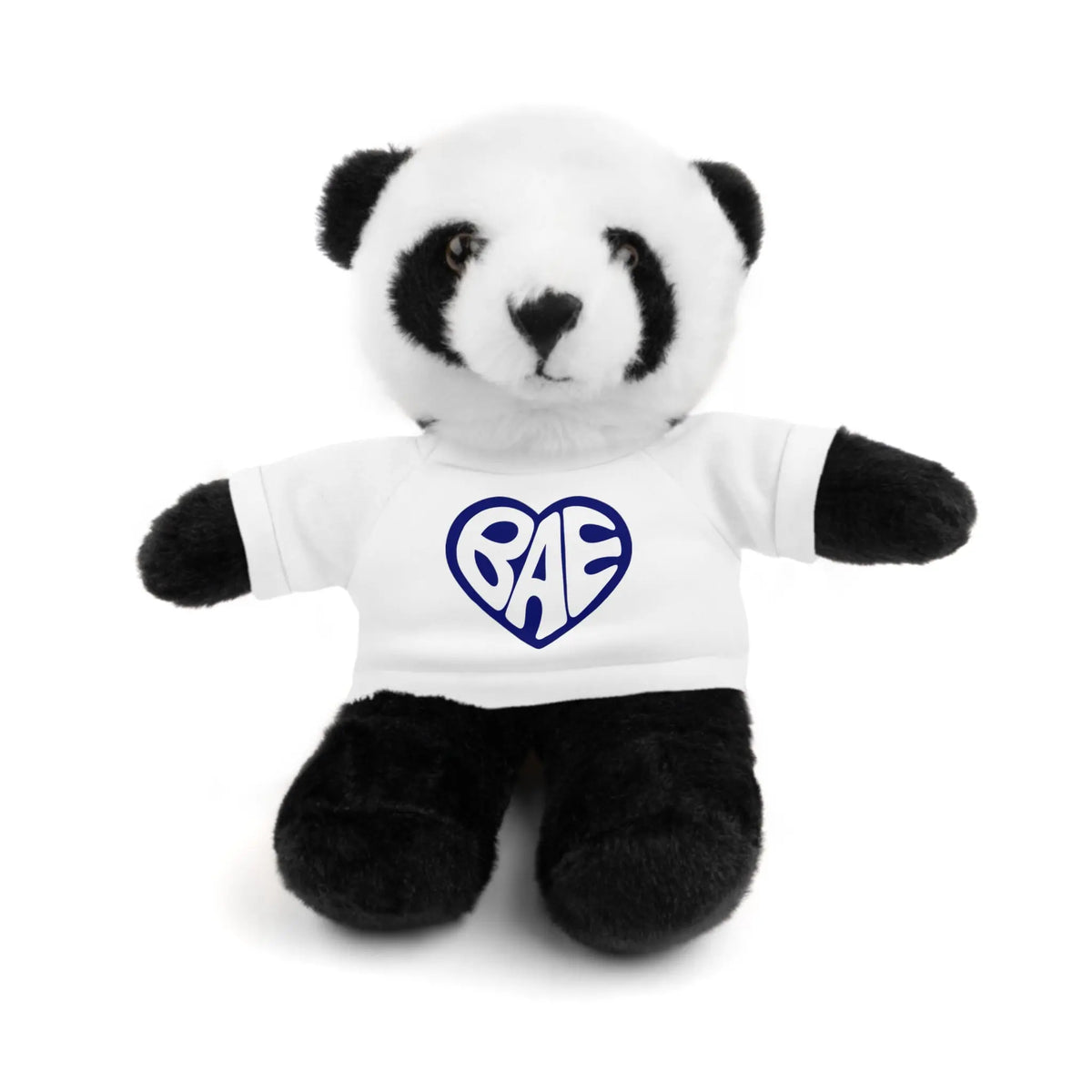 Cute BAE Stuffed Animal with T-Shirt - Ideal Intimate Gift Panda Wearing  A White T-shirt
