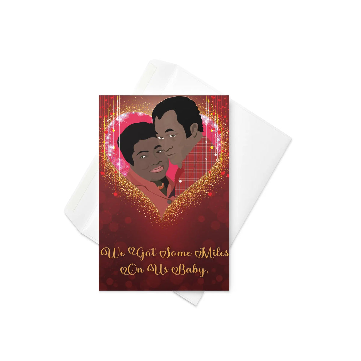 James and Florida Evans "Good Times" Valentine's Day | I Love You Card