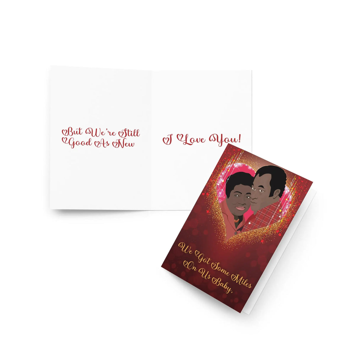 James and Florida Evans "Good Times" Valentine's Day | I Love You Card