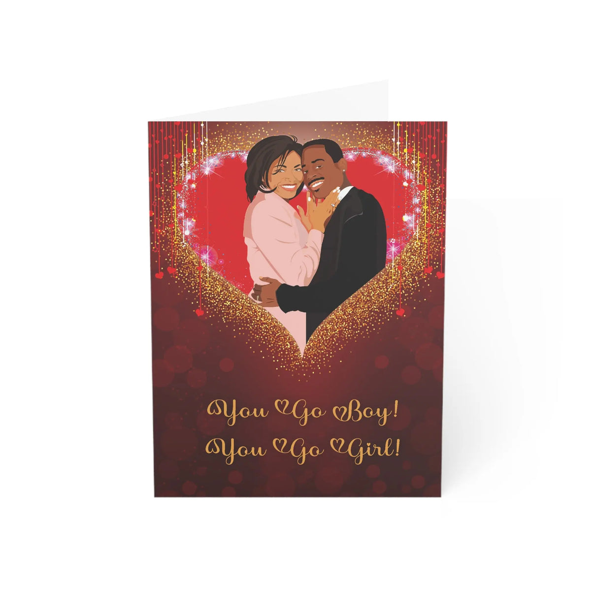 Martin Payne and Gina Waters | I Love You Card