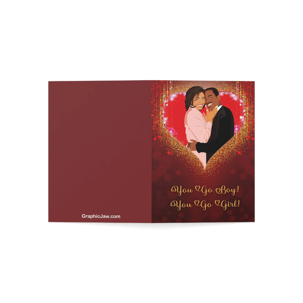 Martin Payne and Gina Waters | I Love You Card