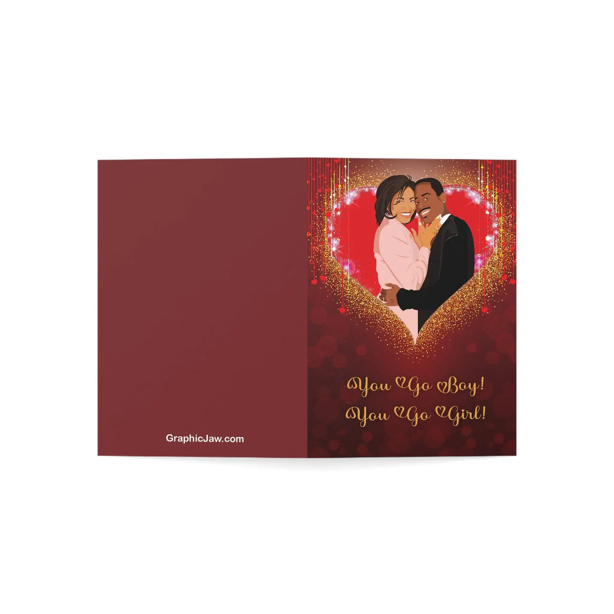 Martin Payne and Gina Waters | I Love You Card