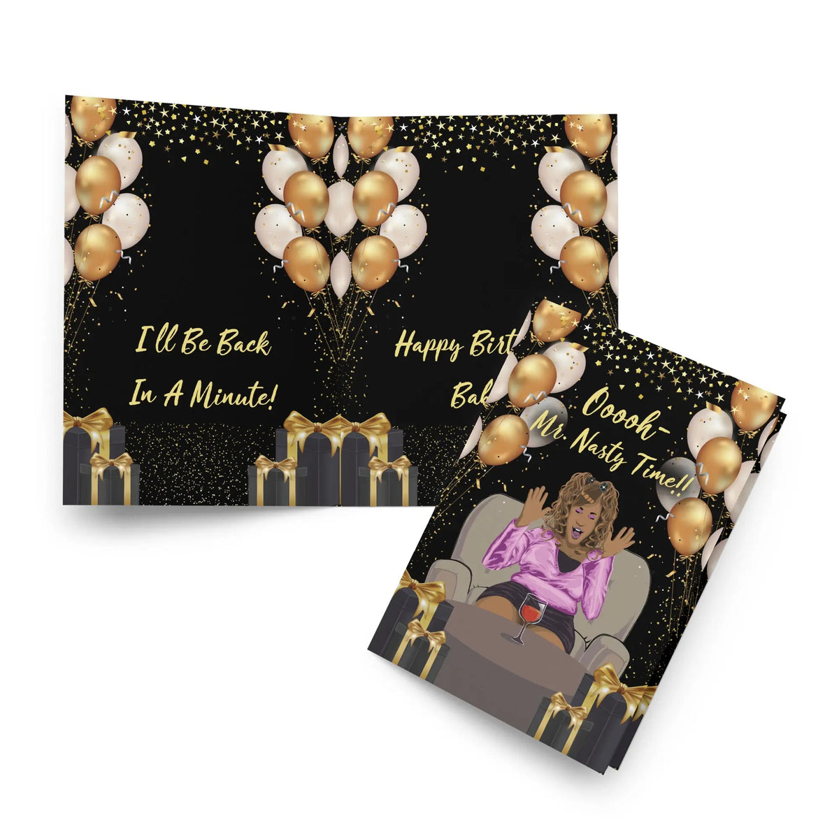 "Next Friday" Auntie Suga "Ooooh Mr. Nasty Time!" Birthday Card