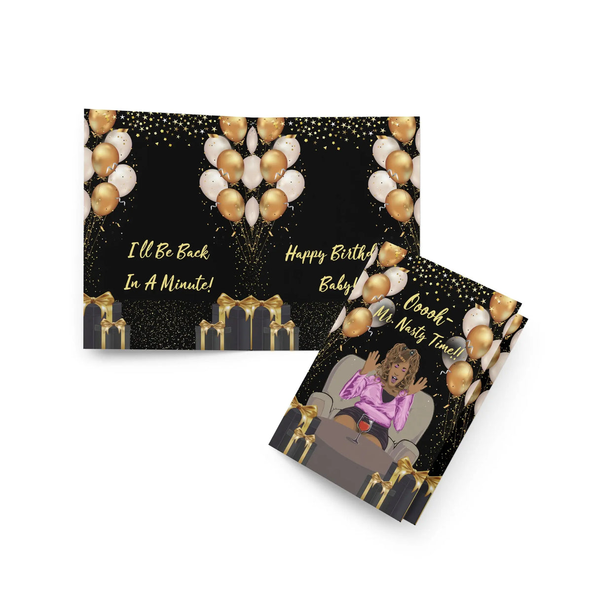 "Next Friday" Auntie Suga "Ooooh Mr. Nasty Time!" Birthday Card