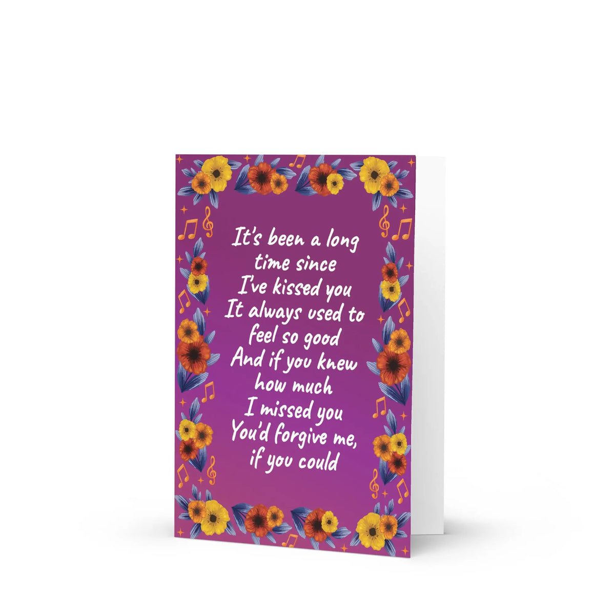 One More Try - I Miss You Card