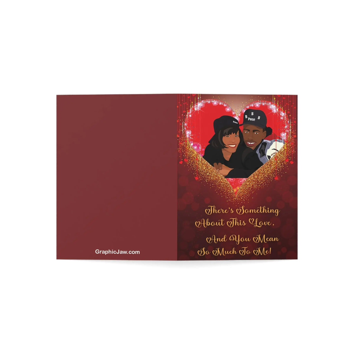 Whitney Houston & Bobby Brown Valentine's Day | I Love You Card