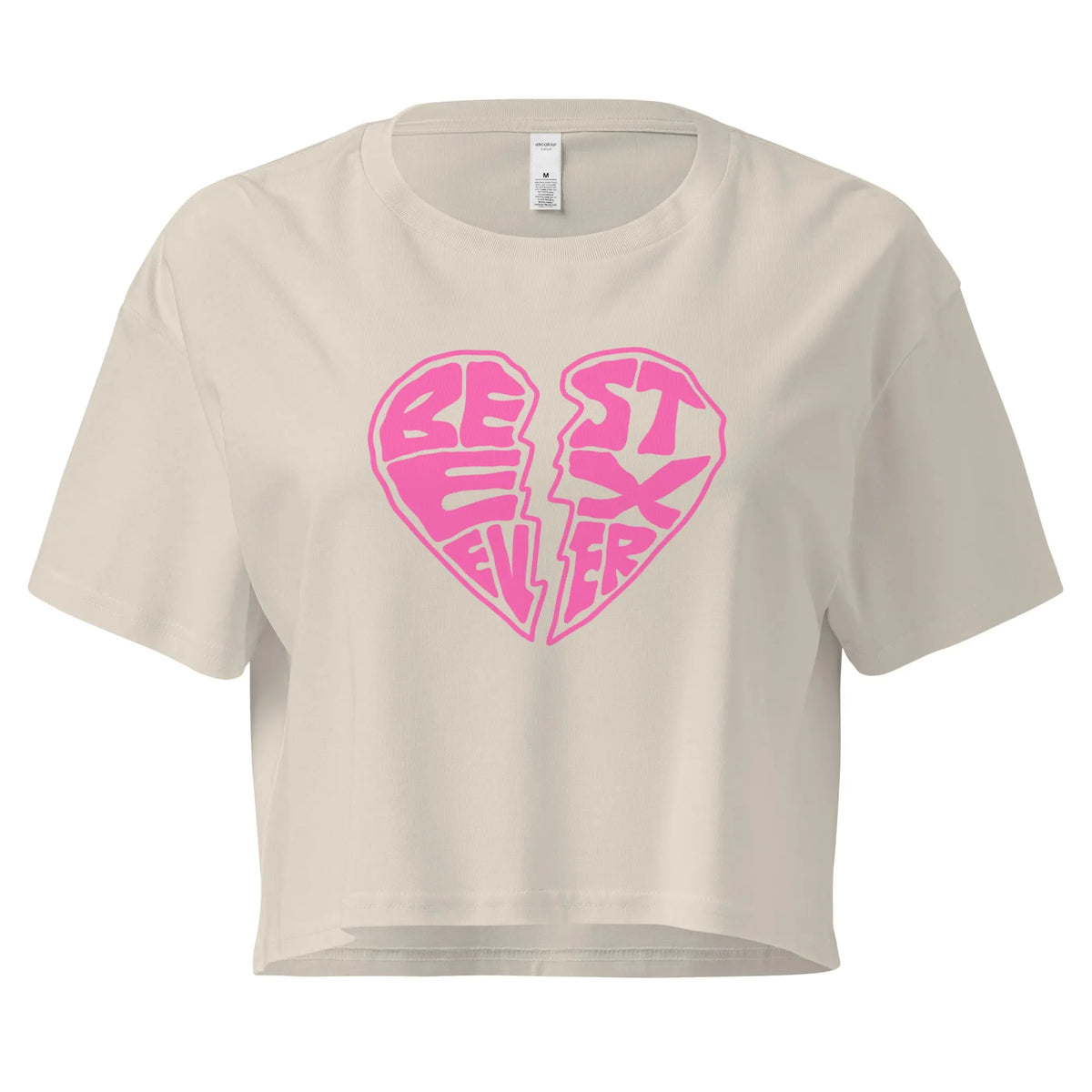Women’s Best Ex Ever Crop Top Bone