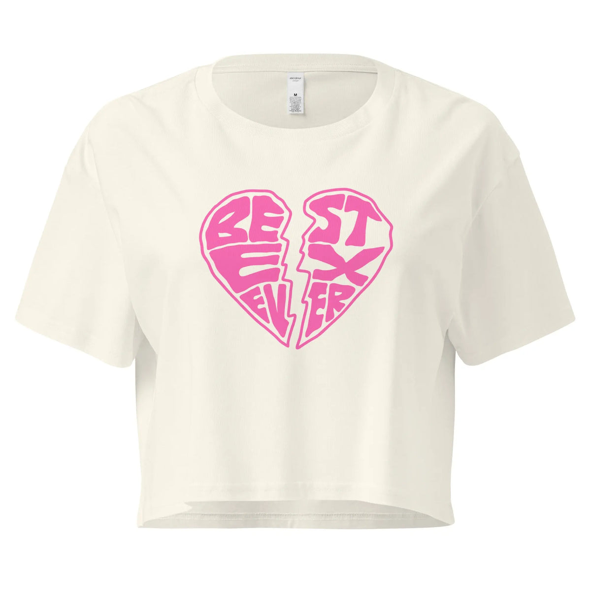 Women’s Best Ex Ever Crop Top Natural