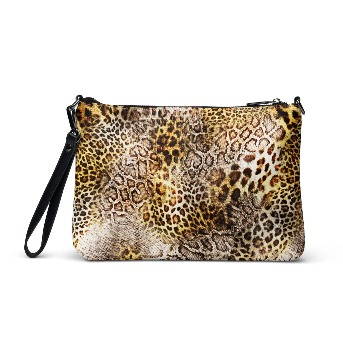 Leopard & Snakeskin Crossbody Bag - Graphic Jaw