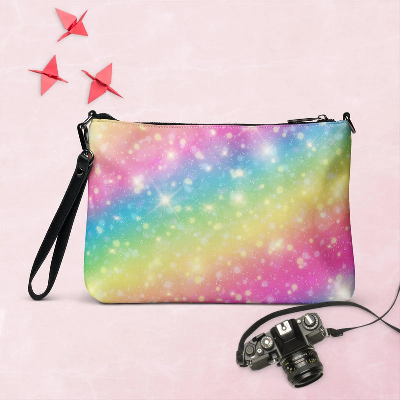 Rainbow Sparkle Crossbody bag - Graphic Jaw