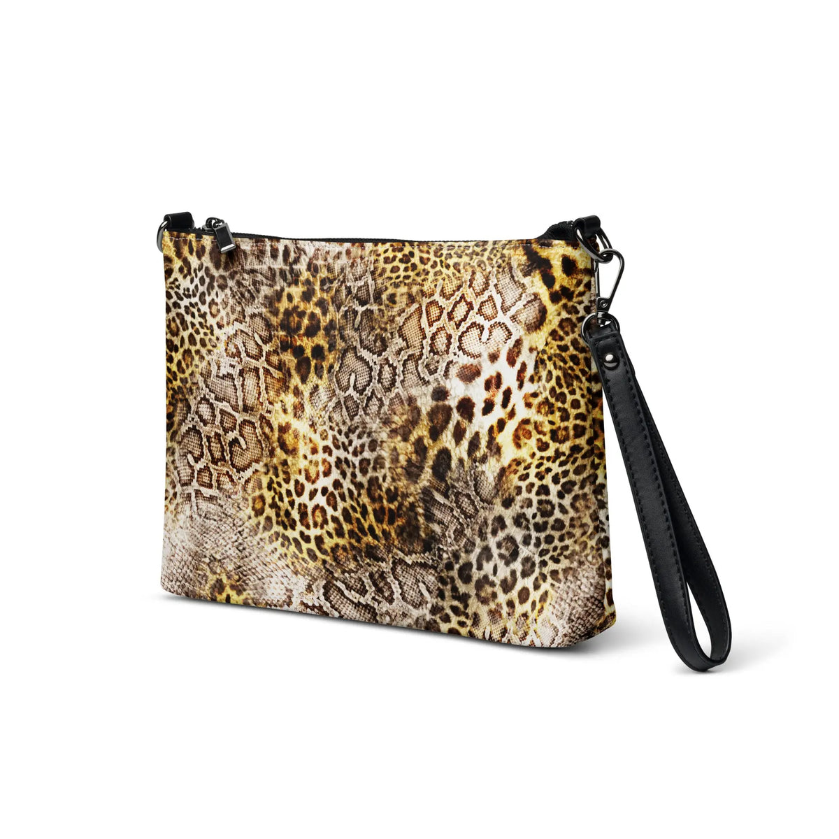 Leopard & Snakeskin Crossbody Bag - Graphic Jaw