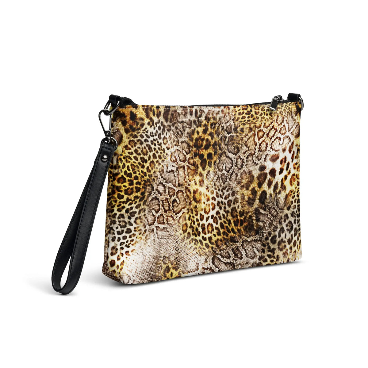 Leopard & Snakeskin Crossbody Bag - Graphic Jaw
