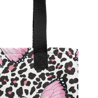 Butterfly Leopard Tote bag
