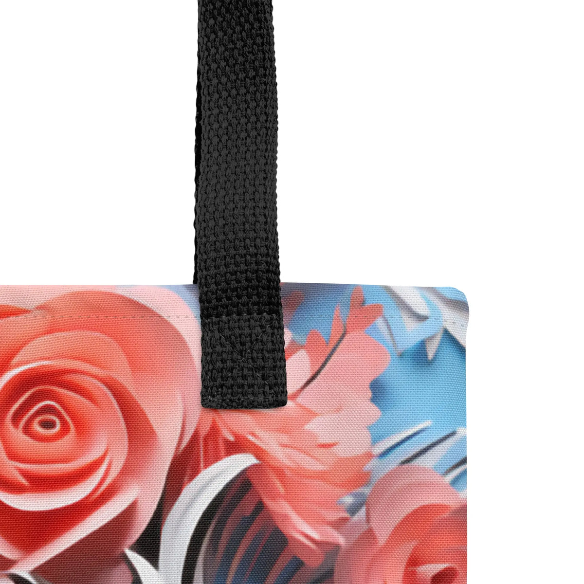 Floral Zebra Tote bag - Graphic Jaw