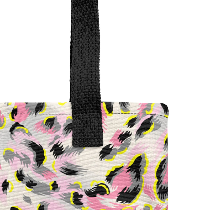 Neon Leopard Tote bag - Graphic Jaw