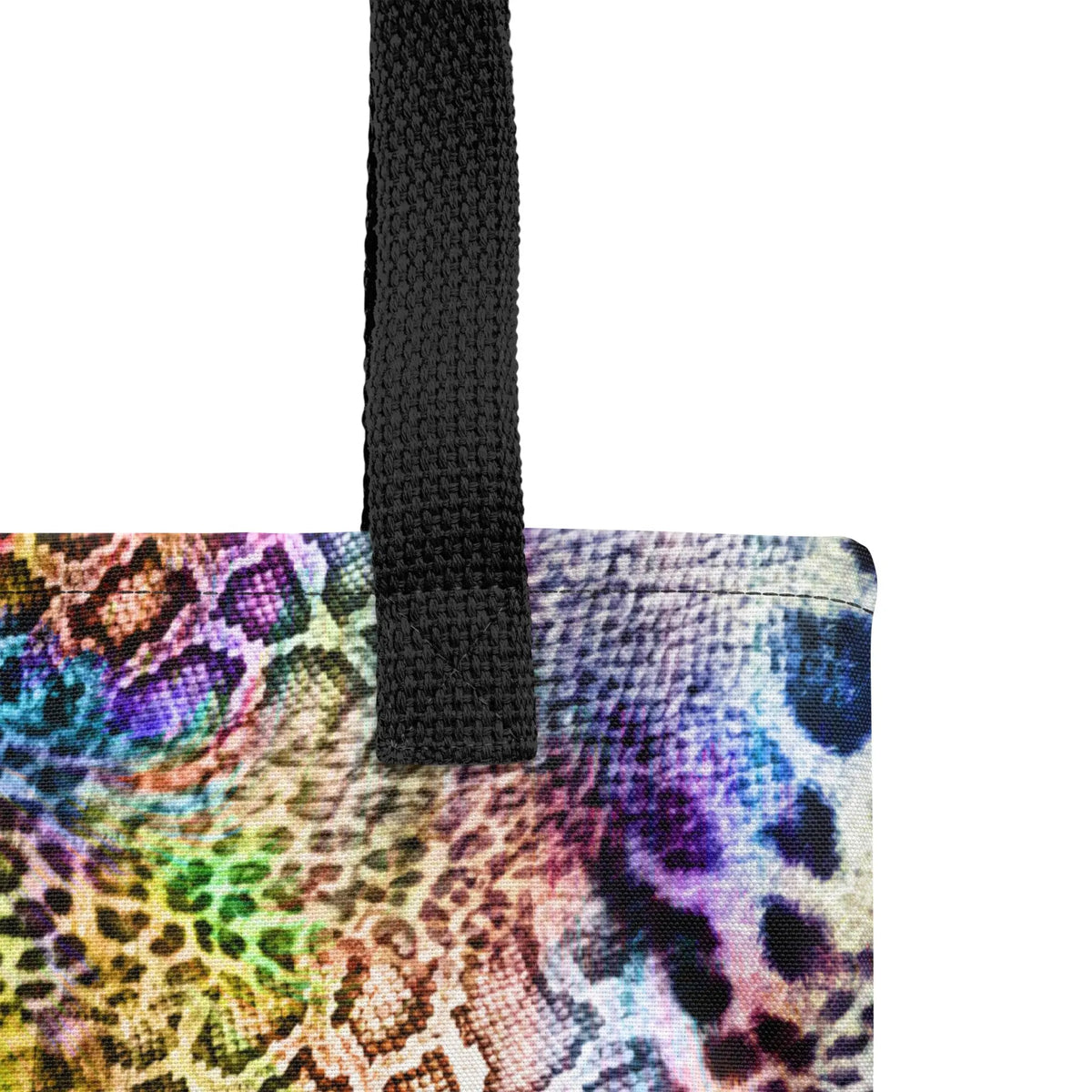 Leopard Rainbow Tote bag - Graphic Jaw