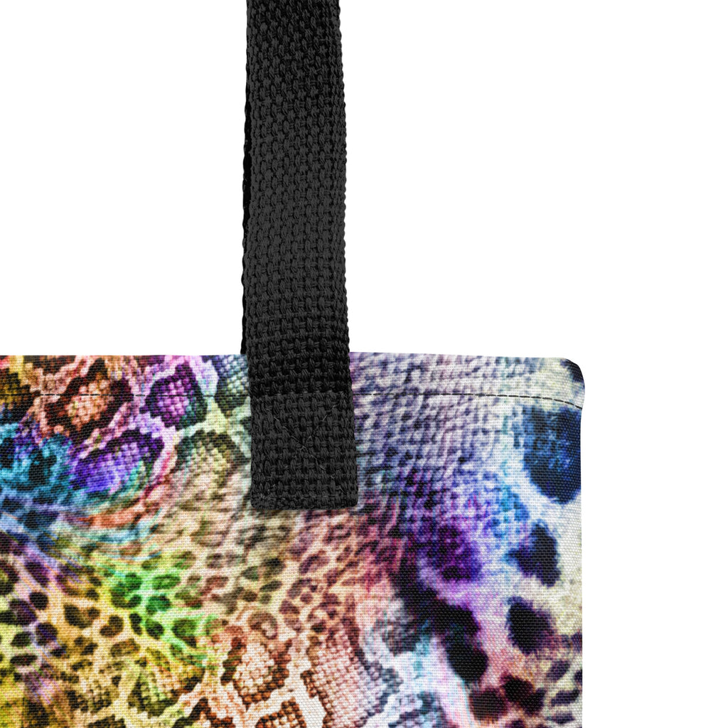 Leopard Rainbow Tote bag
